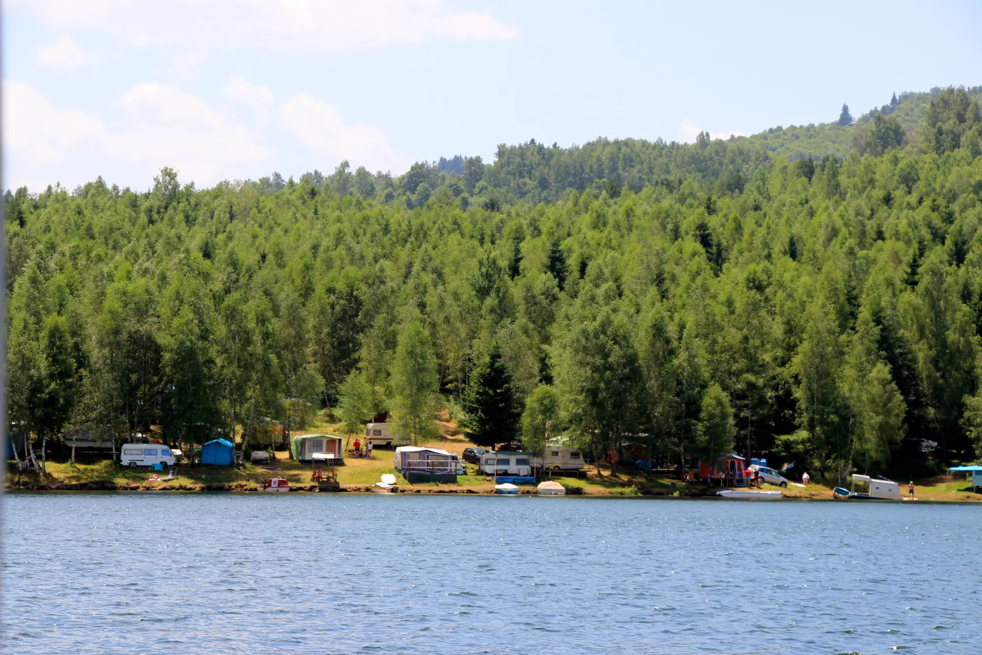 Kamp na Vlasinskom Jezeru